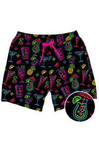 Neon Nightcap Stretch Swim Trunks