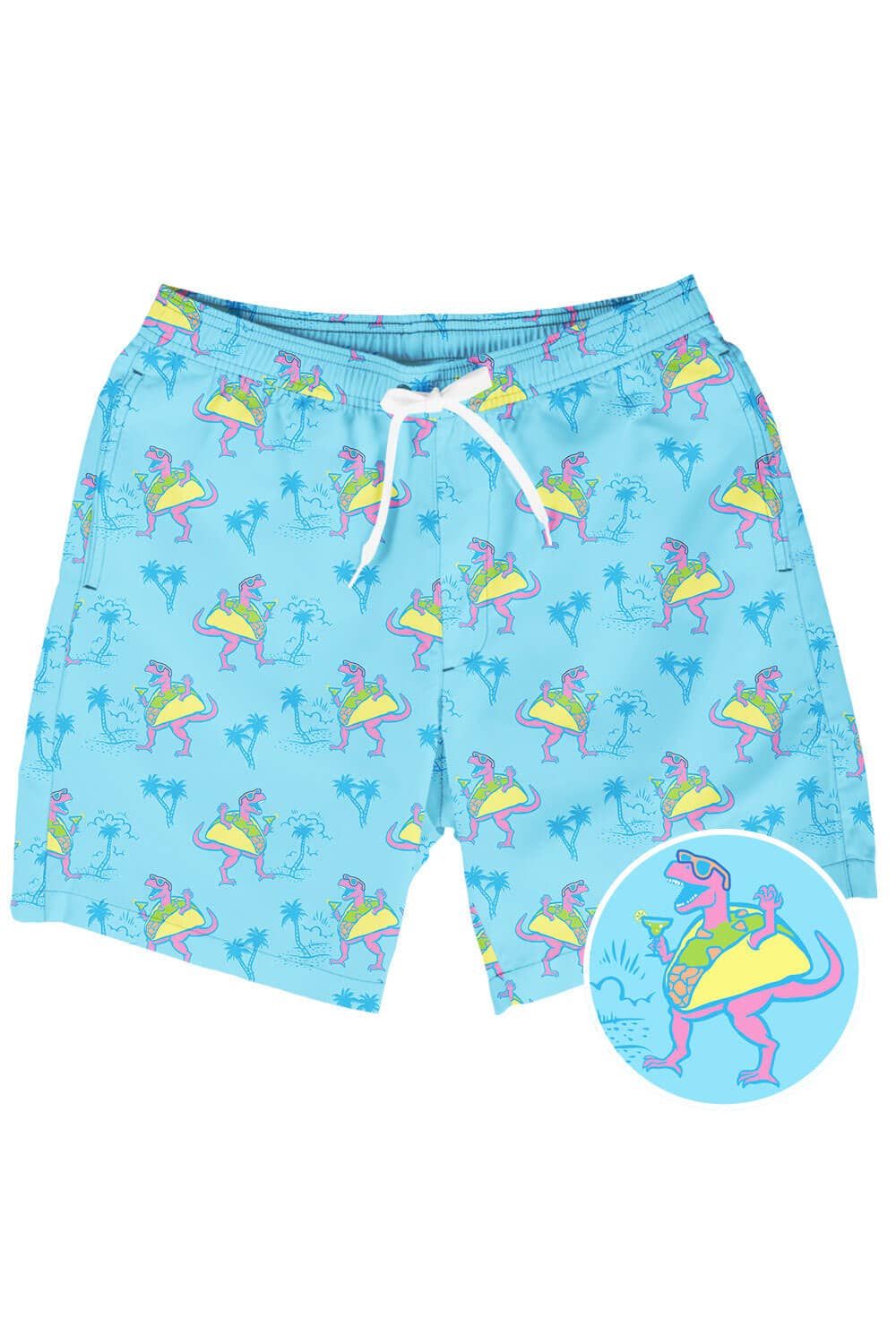 Tacosaurus Stretch Swim Trunks