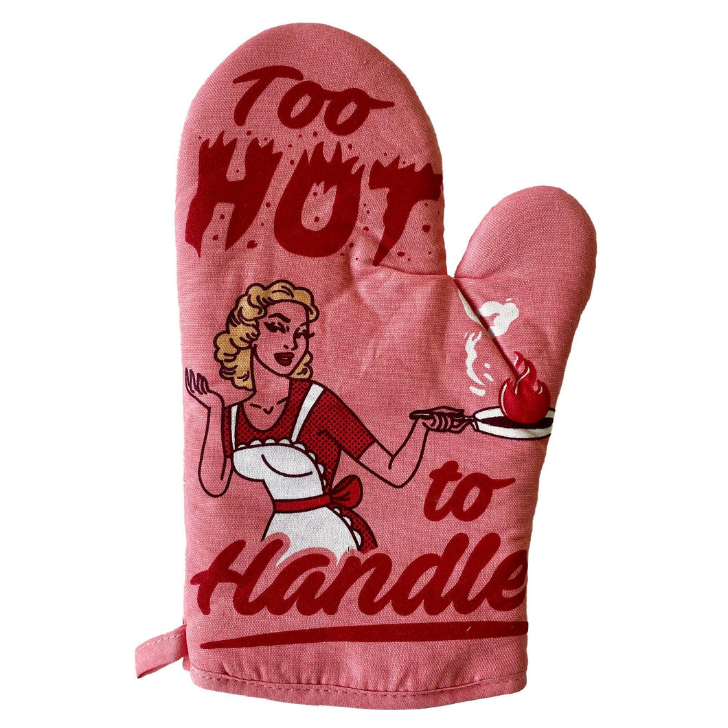 Too Hot To Handle Oven Mitt, Pot Holder