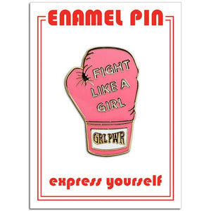 Fight Like a Girl Pin