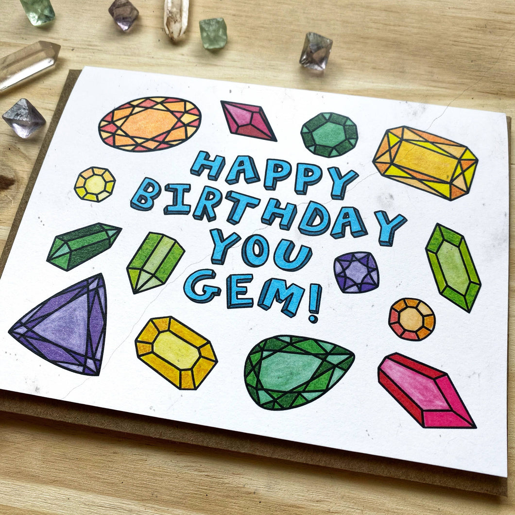 Birthday Gems Card