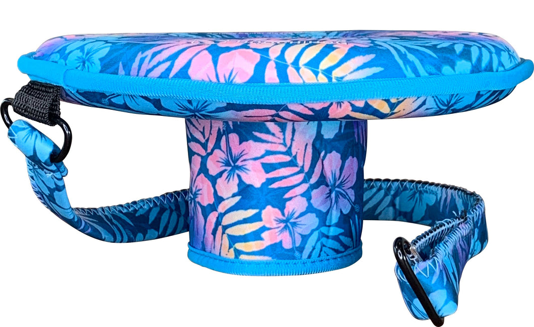 Floating Drink Holder [Blue Floral]