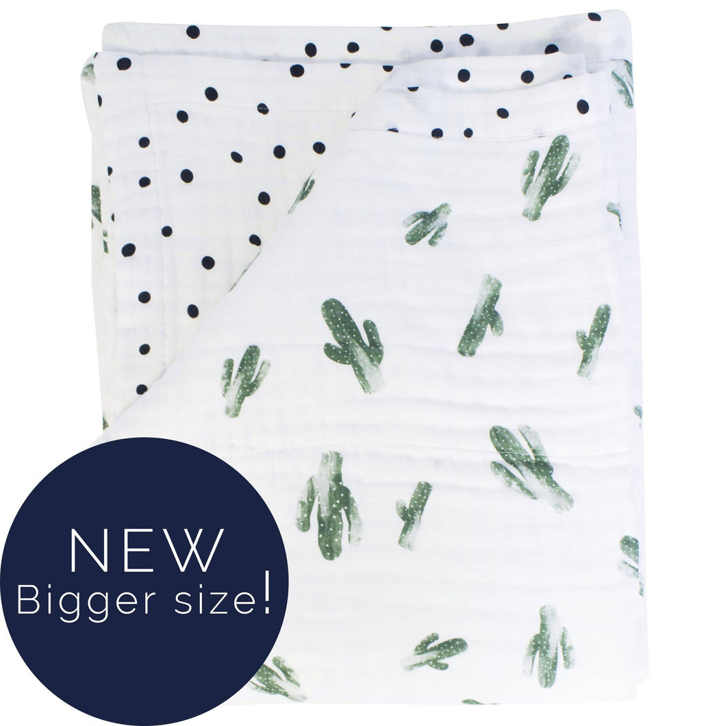 Saguaro + Dottie Muslin Super Snuggle Blanket