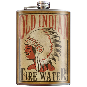 Flask - Old Indian Fire Water