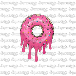 Donut Drip UV DTF Decal