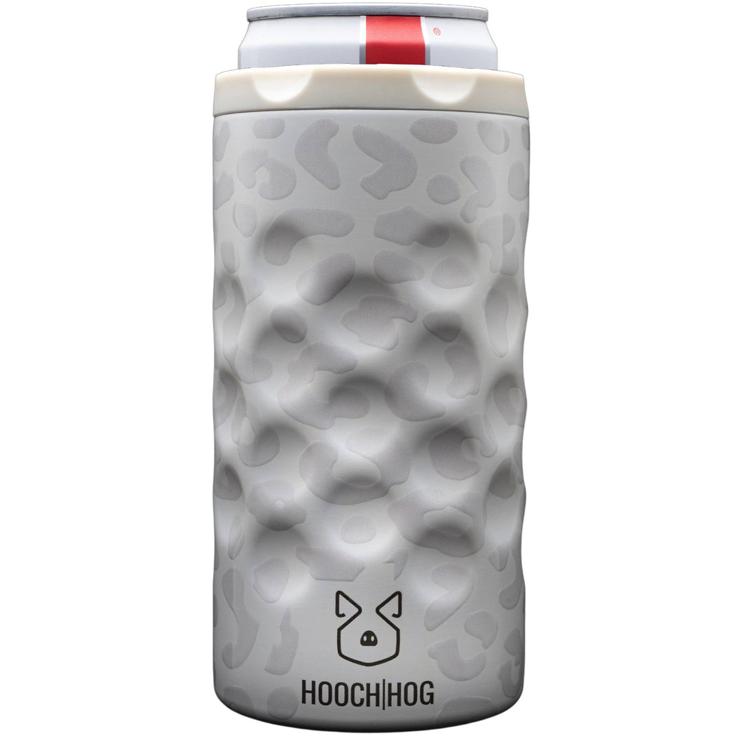 Hooch Hog - The Skinny Can Cooler [Cream Leopard]