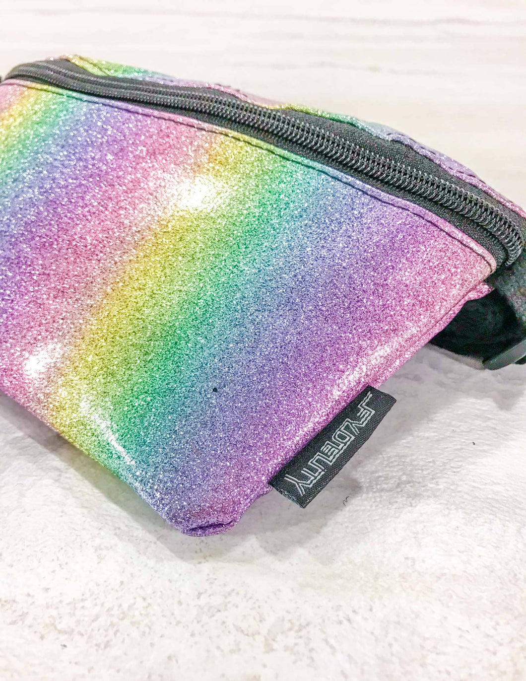 Fanny Pack | Small Ultra-Slim | DAZZLER Rainbow Glitter