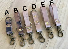 Load image into Gallery viewer, Leather Keychain
