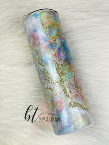 30oz Skinny Opal tumbler