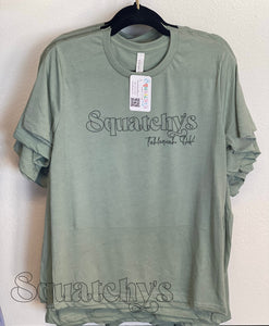 Squatchy's Logo Tee Sage