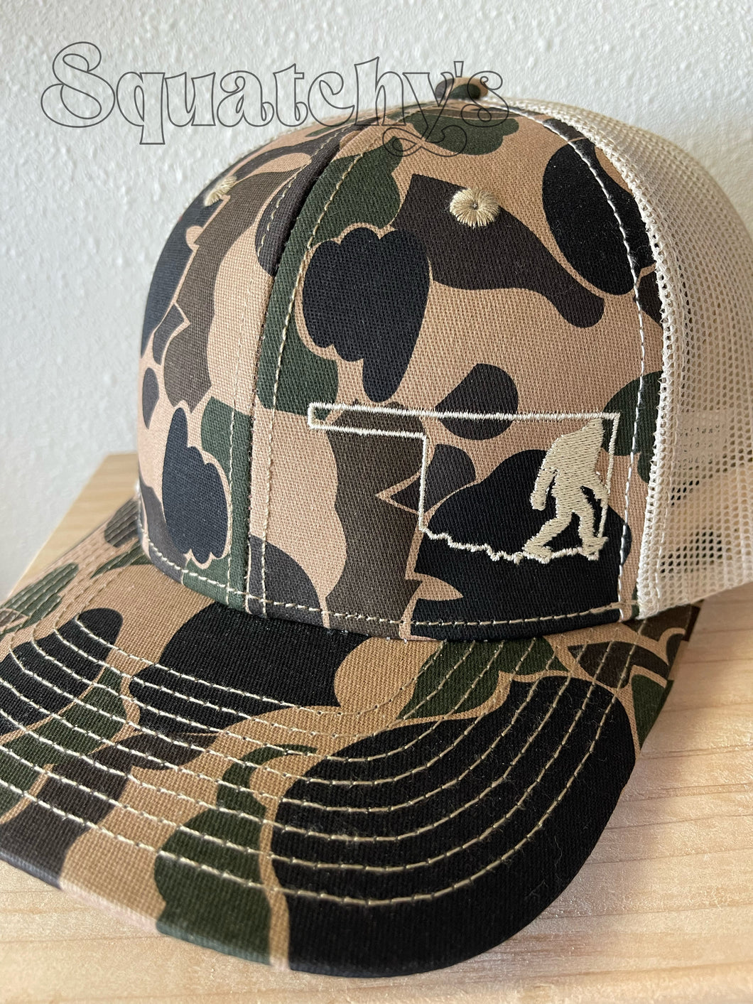 Camo OK Sasquatch Hat