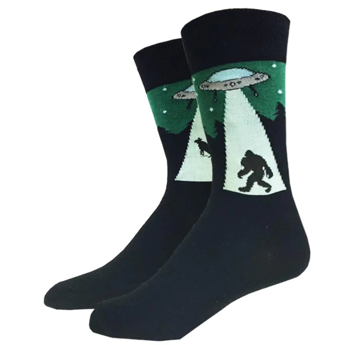 Active UFO Bigfoot Socks