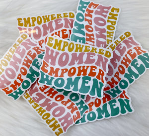 Empowered Women Sticker