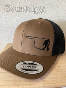 OK Sasquatch Hat Camel/Black