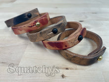 Load image into Gallery viewer, Leather Bracelet 8&quot;
